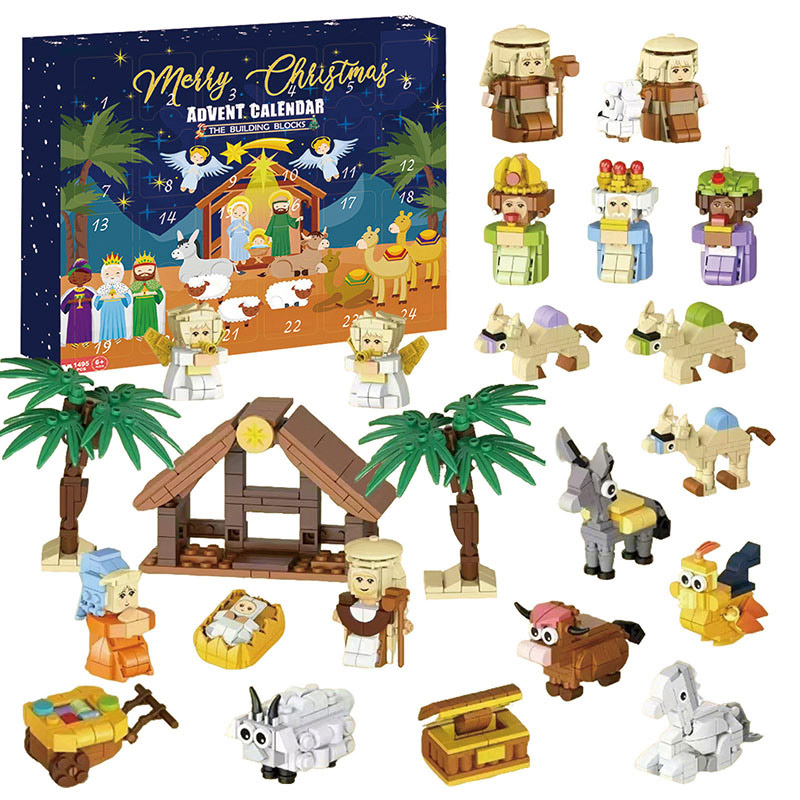 Building Block Mini - Caixa de Presentes Calendário do Advento