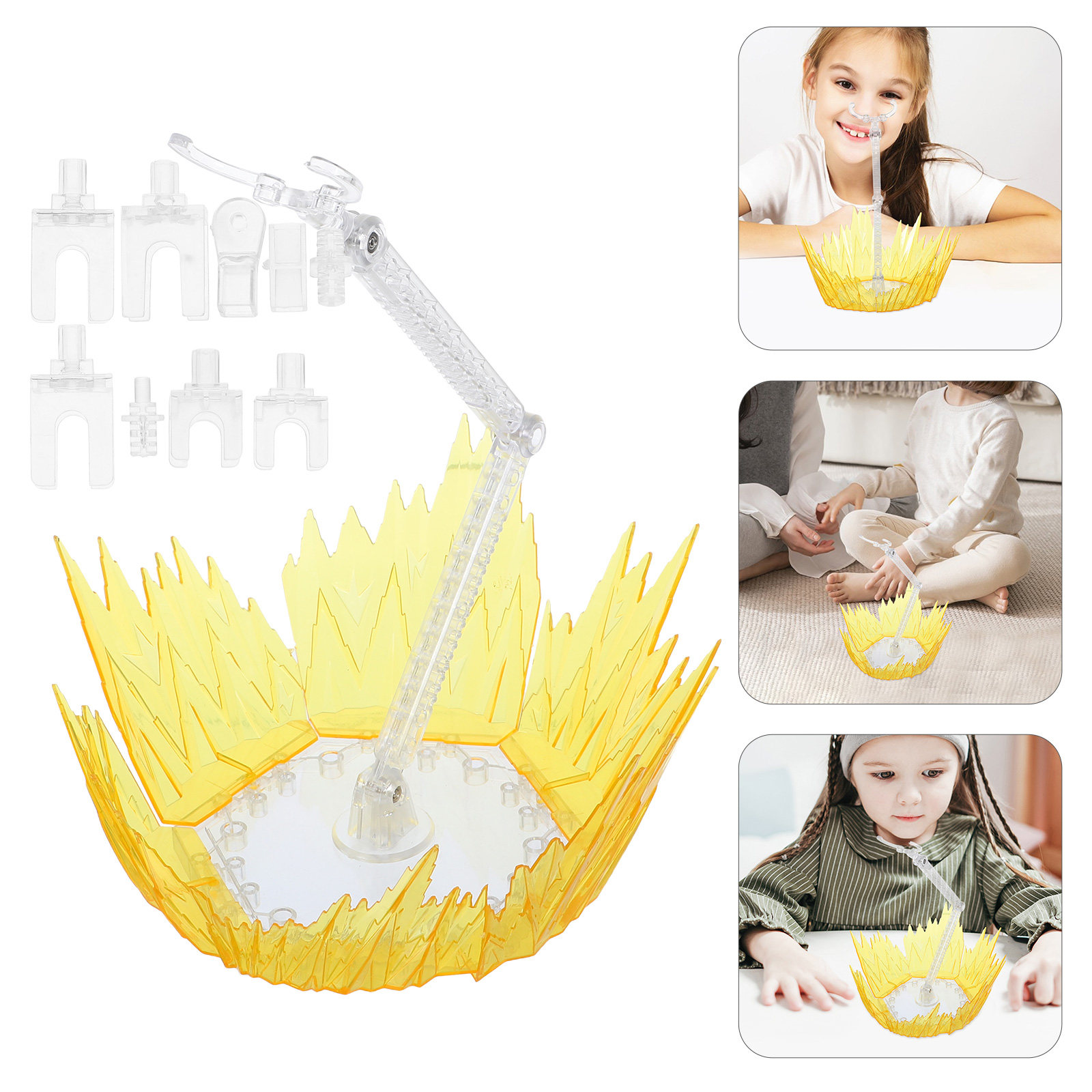 Action Figure Stand - Suporte de Plástico para Figuras de