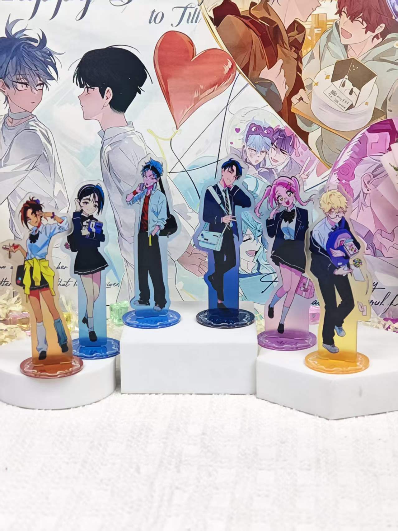 Conjunto de suportes de acríli - Figma Stand Set avaliação e preço