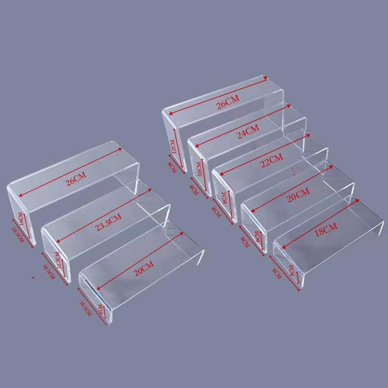Risers de exibição de acrílico - Pop Display Shelf avaliação e preço