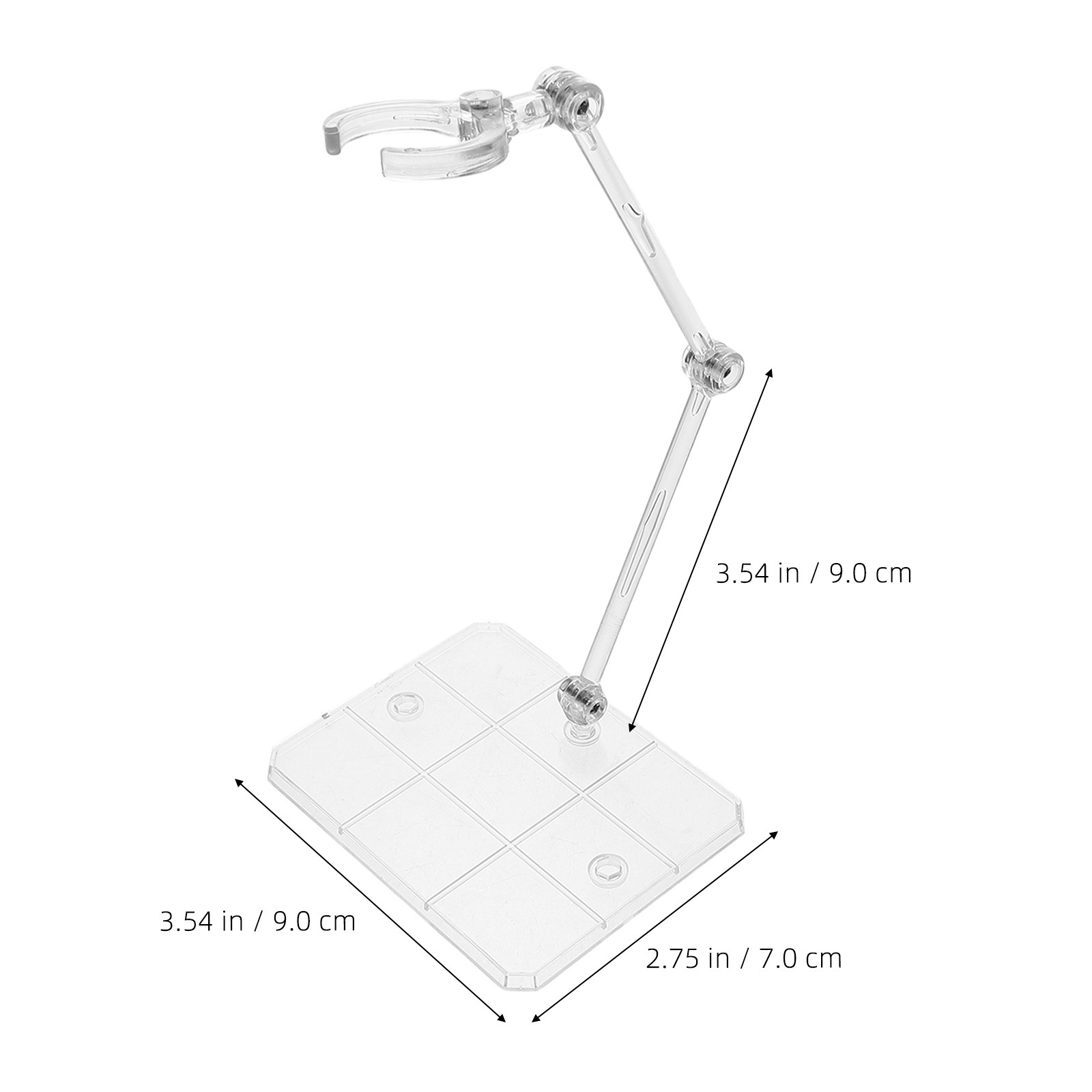 3 unidades de base transparent - Action Figure Stand avaliação e preço