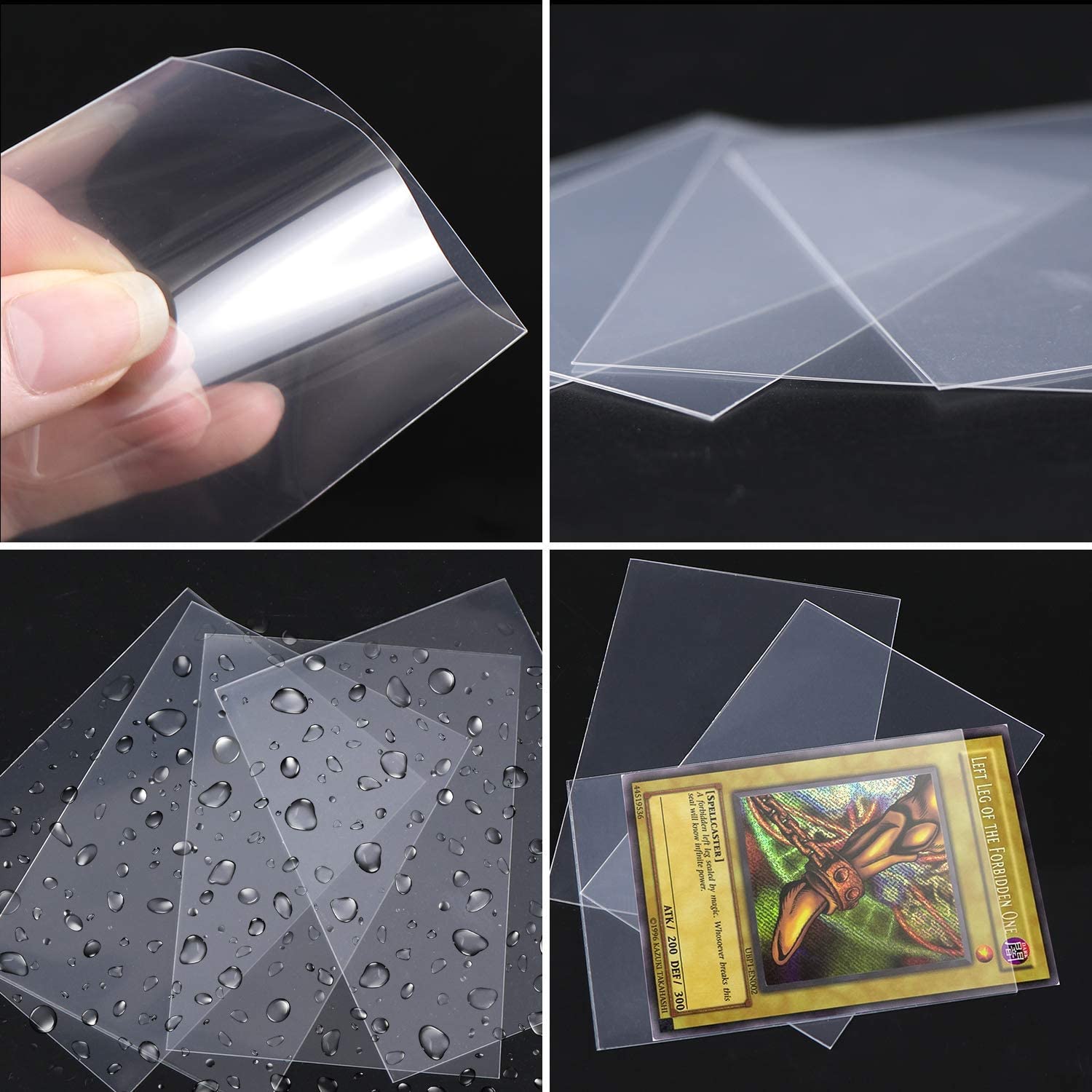 Pacote com 200 protetores tran - Card Penny Sleeve avaliação e preço