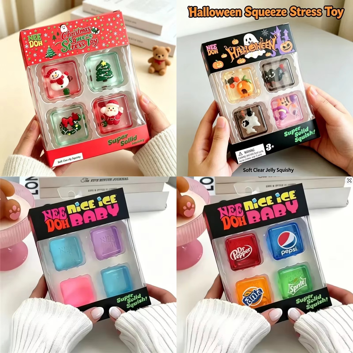 2026 Novo Cubo Sensorial Needo - Fidget Cube Original avaliação e preço